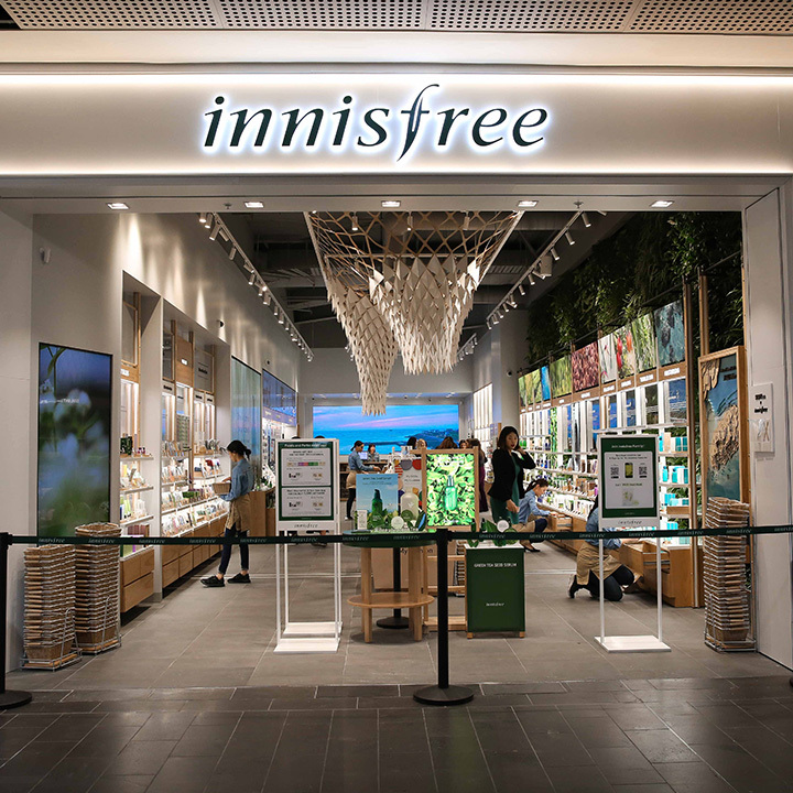 Innisfree makeup and skincare at Melbourne Central