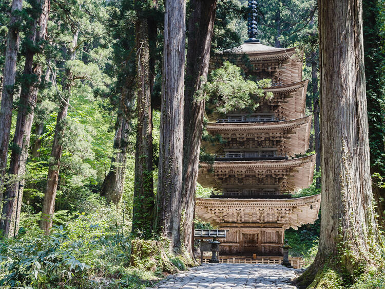 Mt Haguro, Yamagata