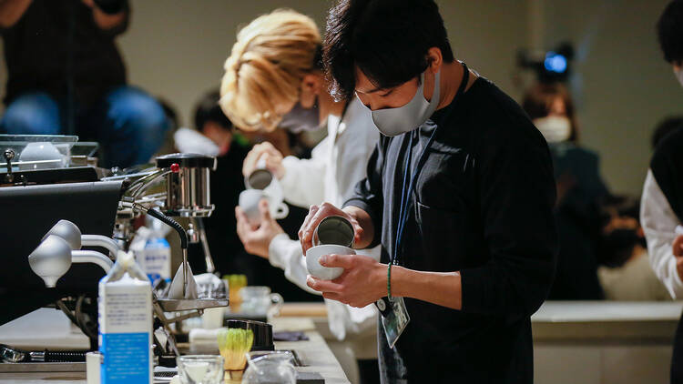 Japan Matcha Latte Art Competition