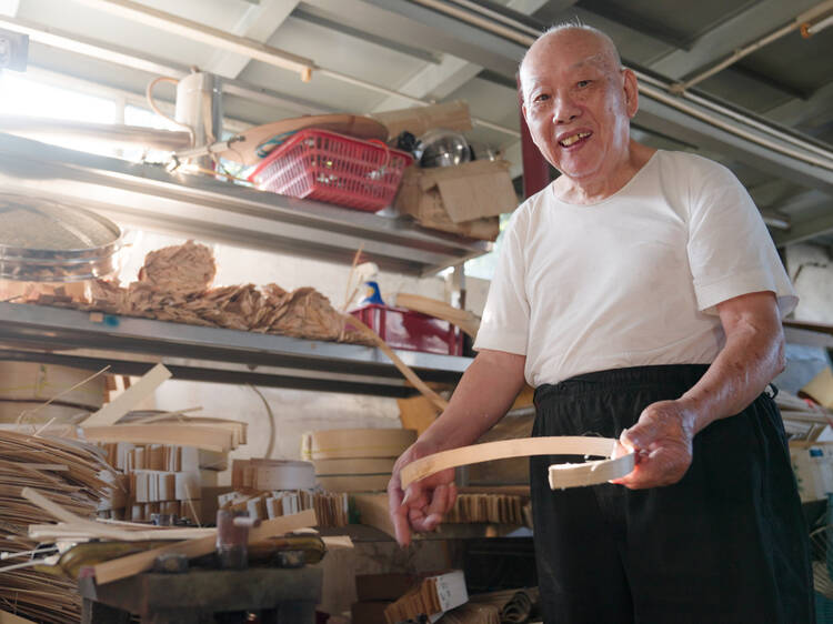 逾90歲竹藝師：竹以維生