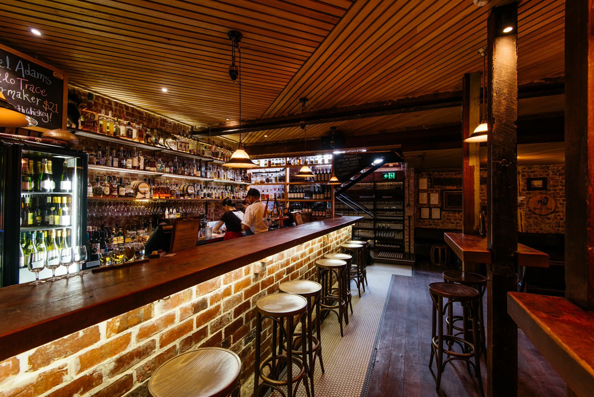 Varnish on King is your spot for bacon and bourbon