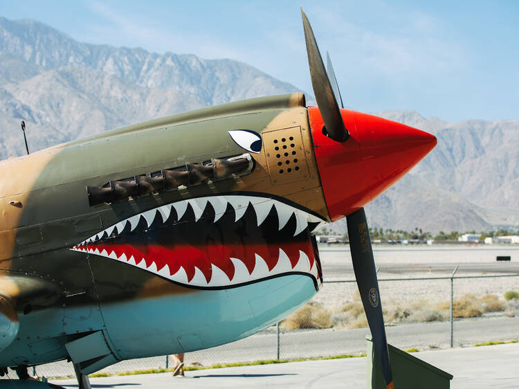 Fly on a warbird at the Palm Springs Air Museum