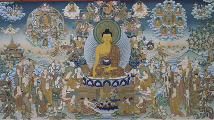 The Lost Art of Thangka: A Tibetan Monk's Journey at Pellas Gallery