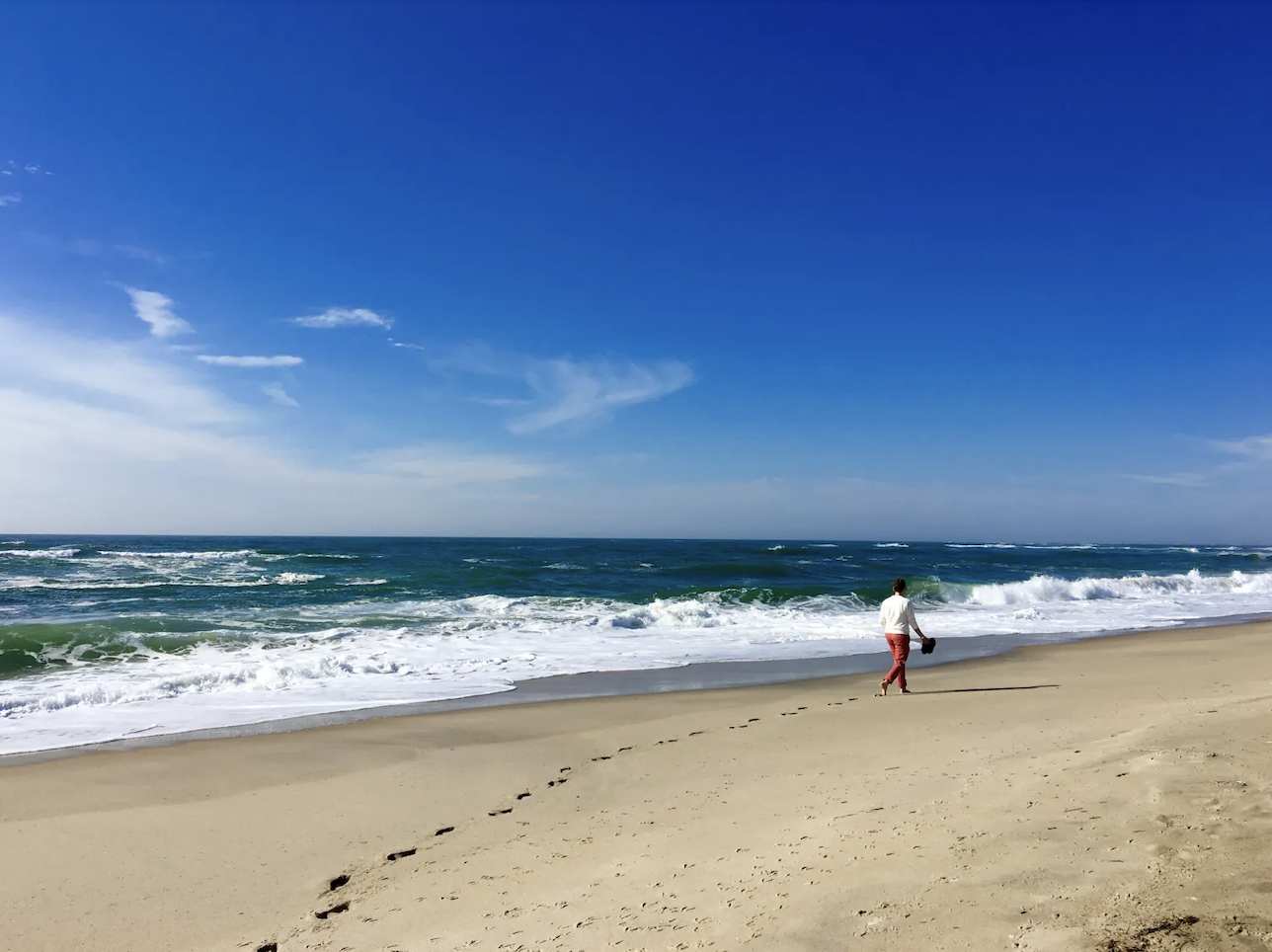 nantucket fall beach 