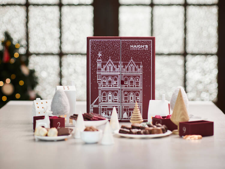 Haigh’s Chocolates just dropped a bougie, limited-edition advent calendar