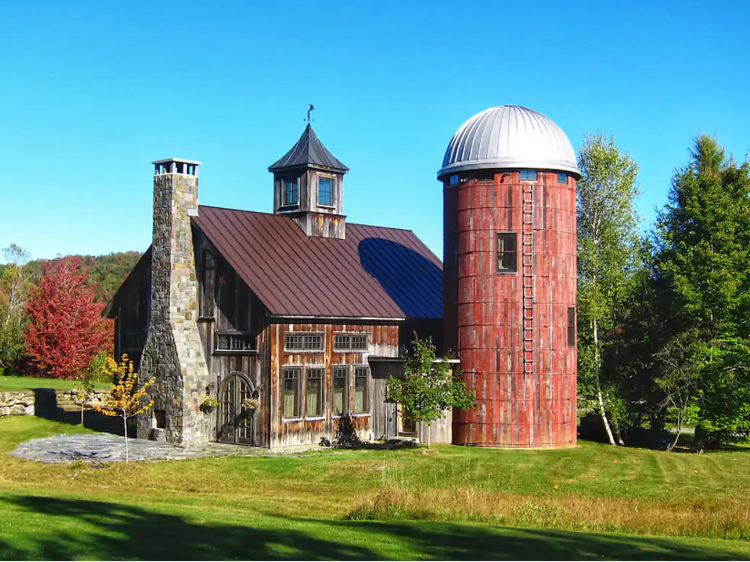 The Barn & Silo home in the Green Mountains, VT