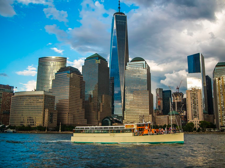 Explore military history on a boat tour