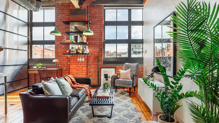 The stylish warehouse flat in Collingwood