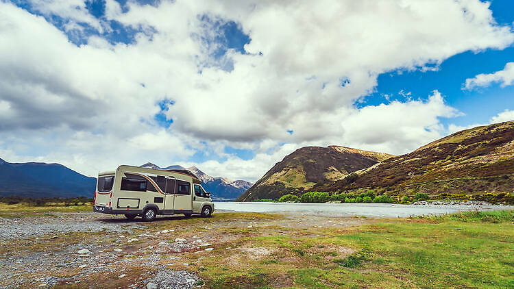 Campervan in New Zealand