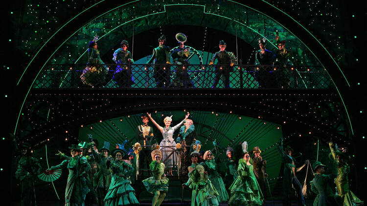 The cast of Wicked NY