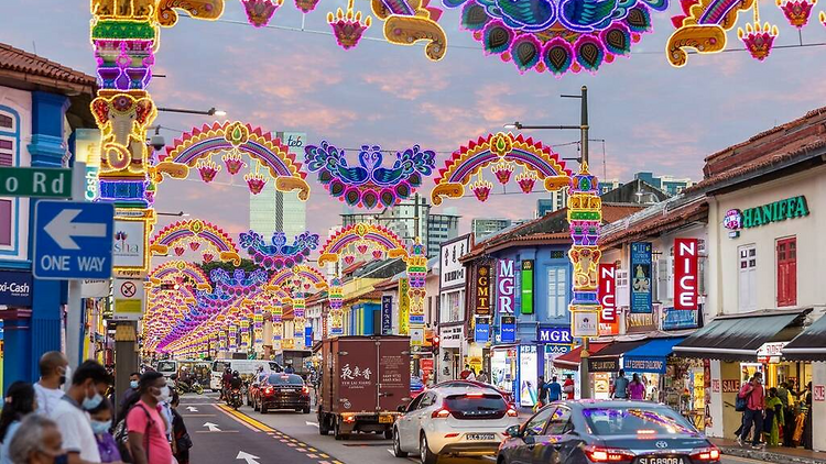 Deepavali celebrations in Little India and around Singapore