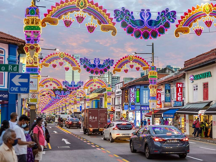 Deepavali celebrations in Little India and around Singapore