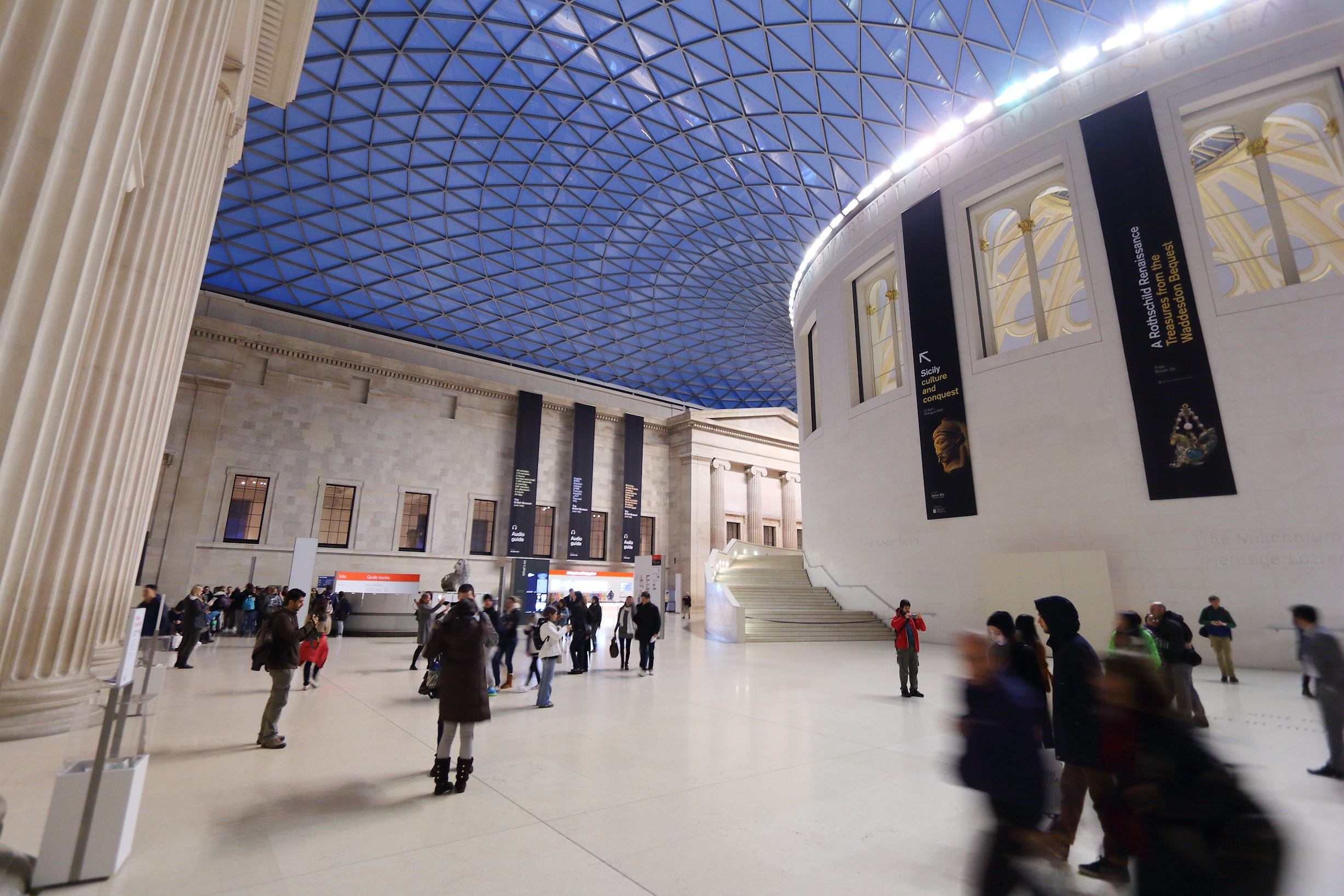 Protestors want the British Museum to end its relationship with BP