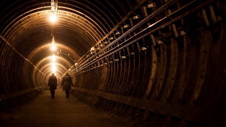 Disused tube tunnel 