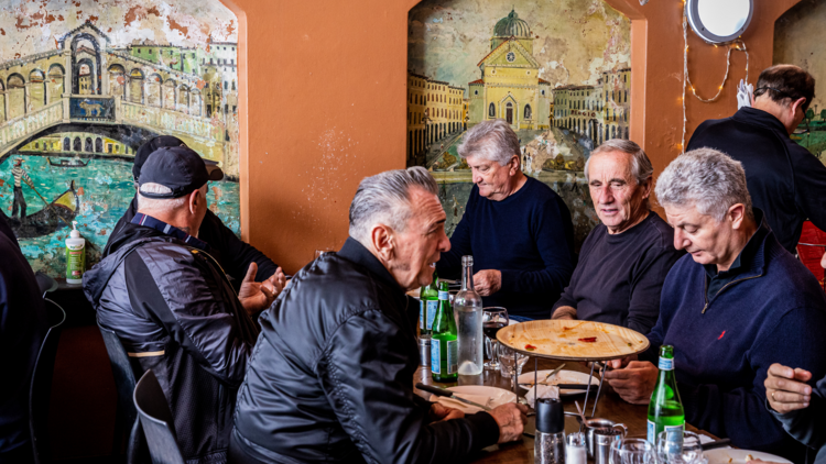 Bar Reggio courtyard