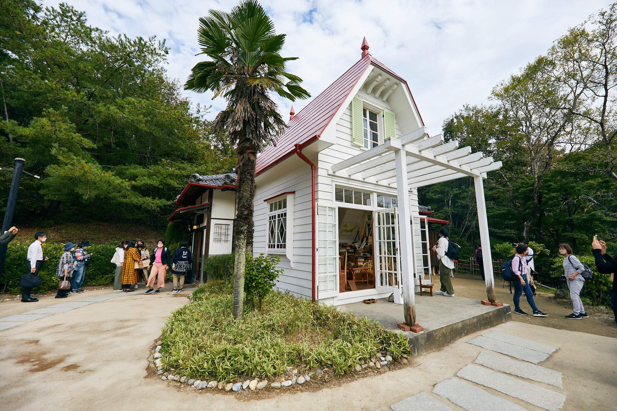 house drawn by ghibli studio - Playground