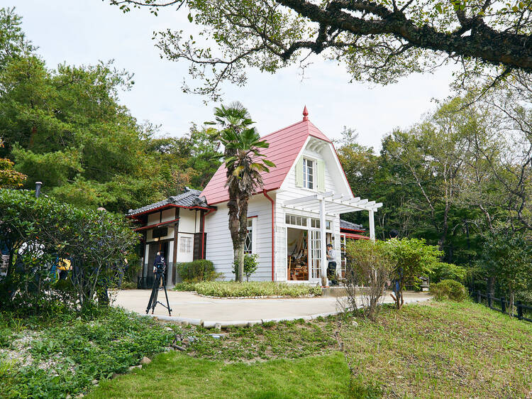 豊かな自然に囲まれた「どんどこ森」