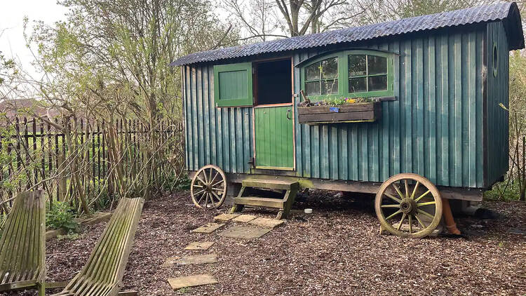 The shepherd's hut in Fulford