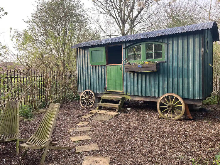 The shepherd's hut in Fulford