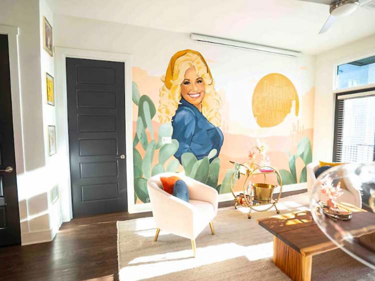 The Dolly Parton flat in SoBro