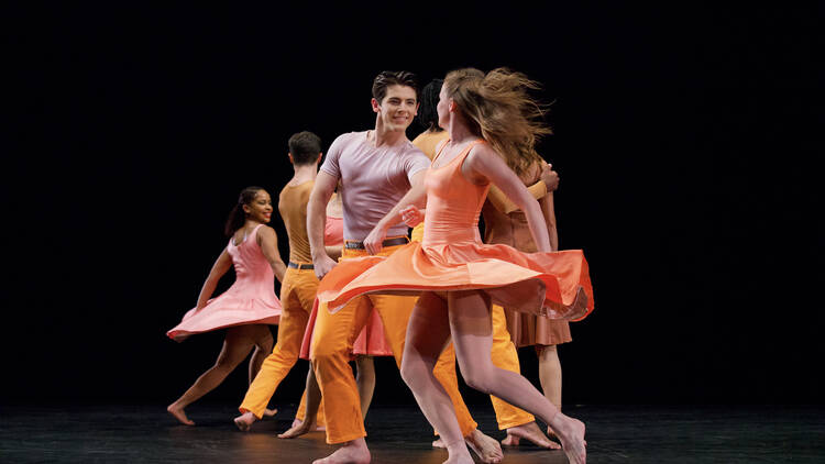 Paul Taylor Dance Company's Jake Vincent and Kristin Draucker in Esplanade 