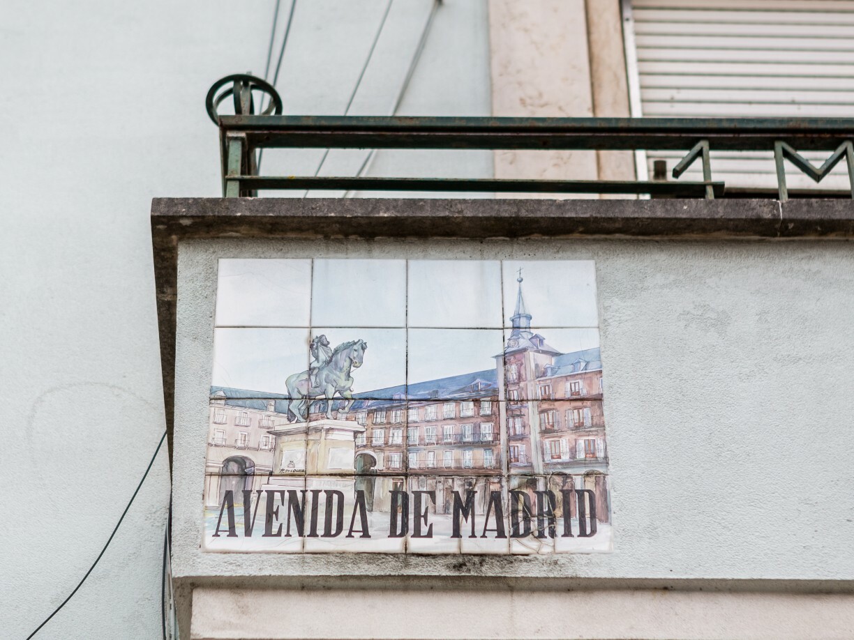 Estátua de Felipe III na Plaza Mayor