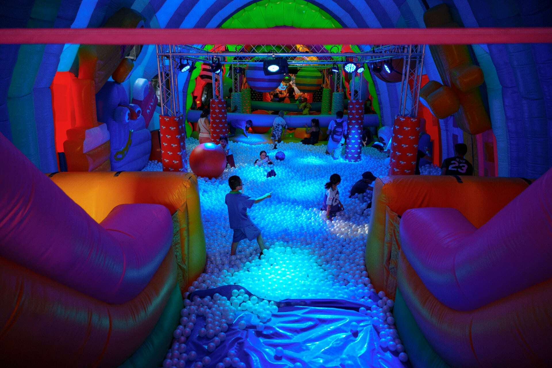 Pop In The City's massive bouncy castle is coming back to NYC