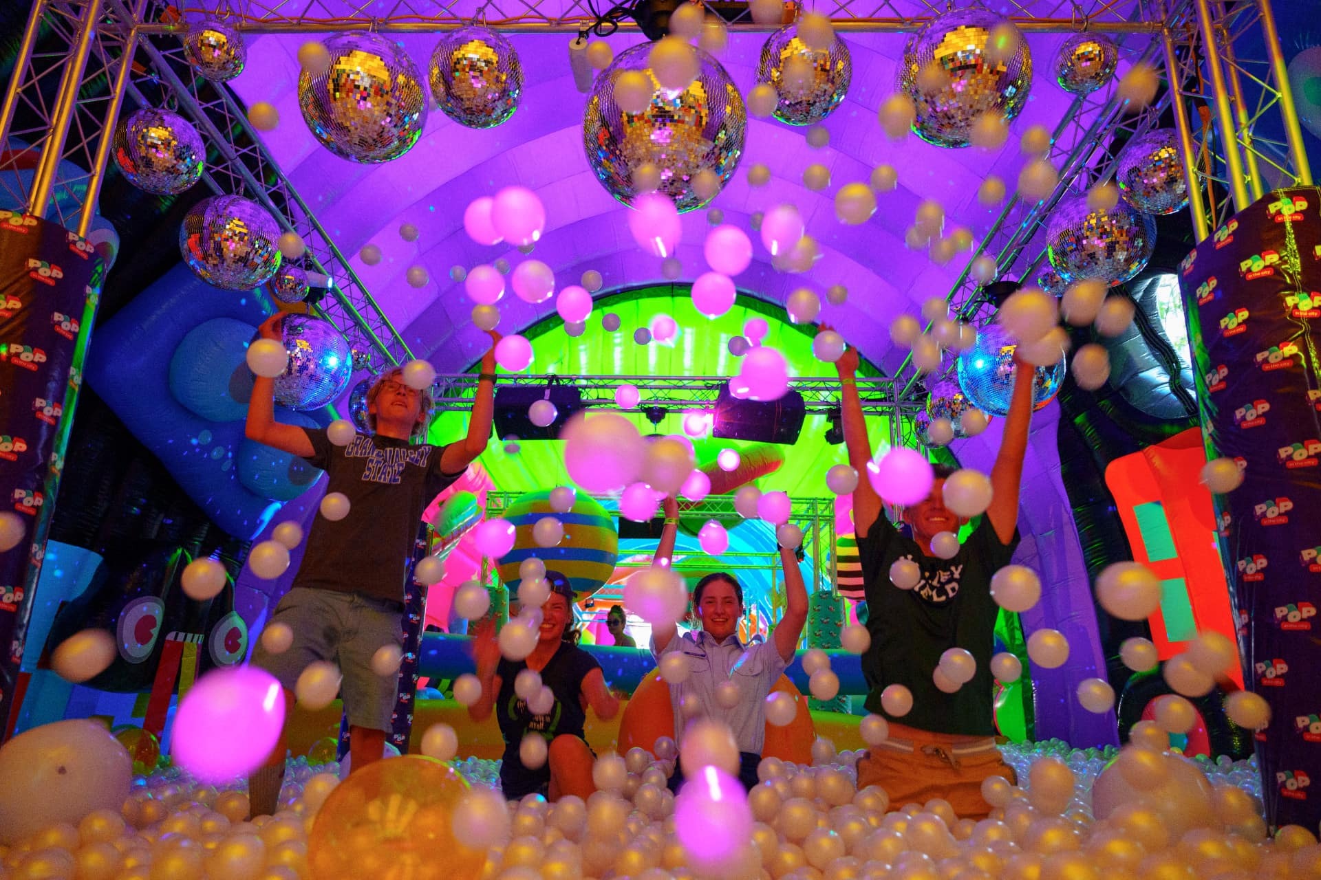 A giant inflatable wonderland is returning to NYC for a limited time