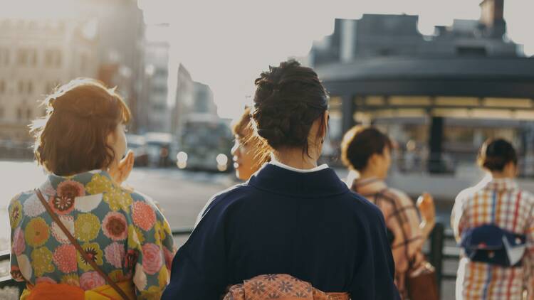 Women in kimono