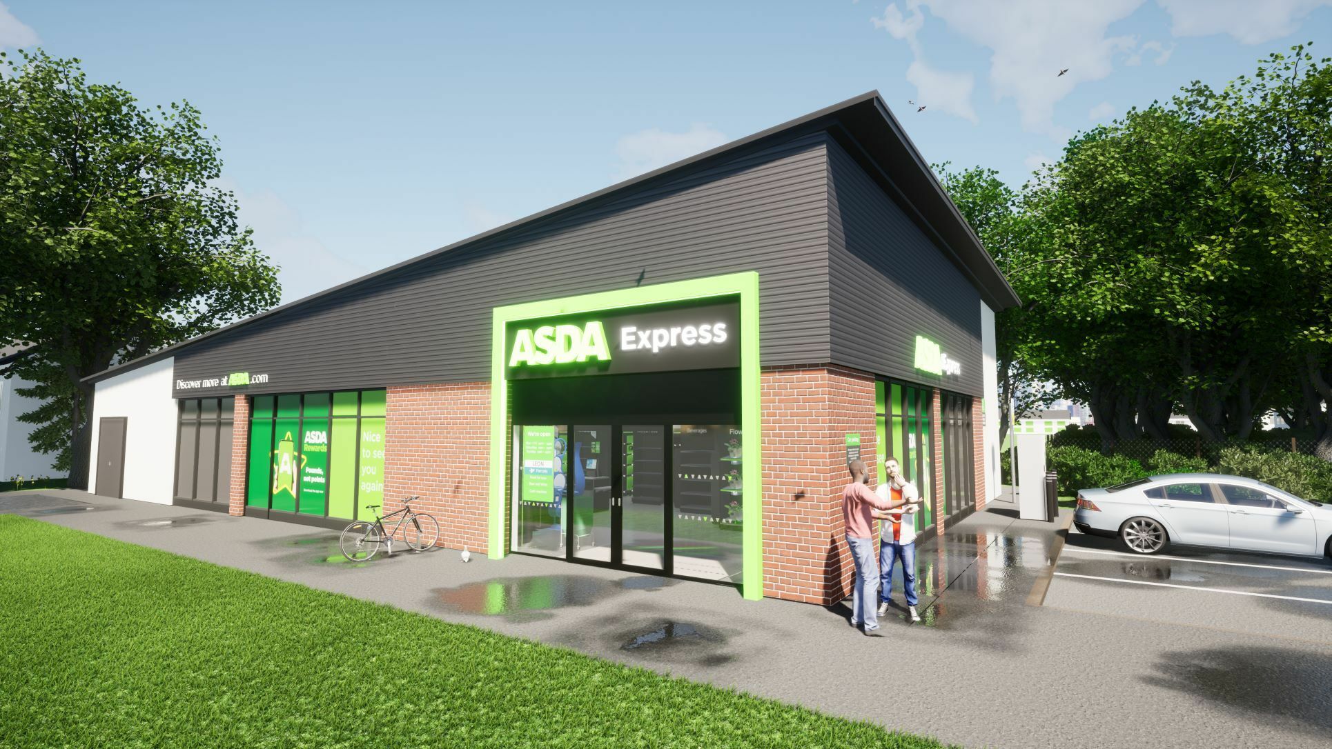 An Asda Express has opened in north London