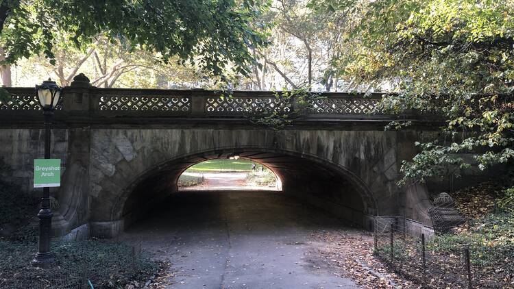 Greyshot Arch in Central Park