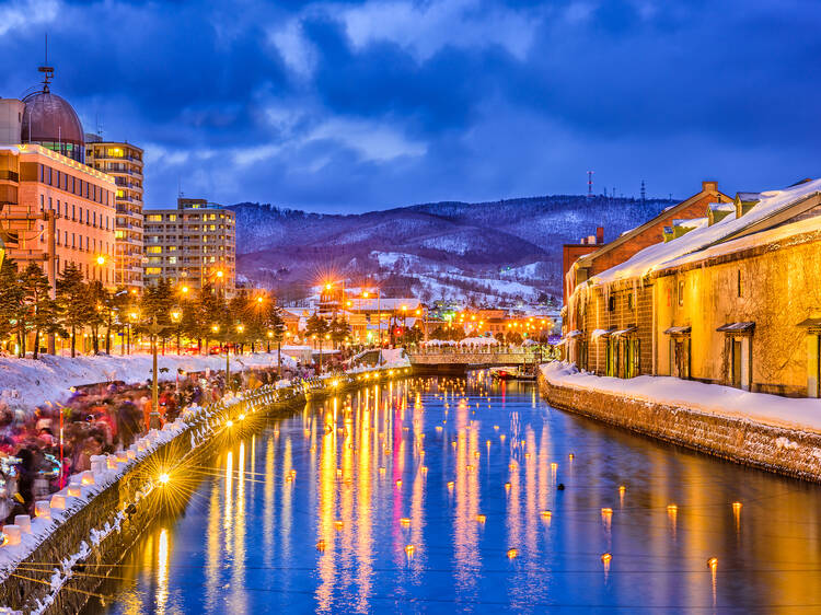 Otaru Snow Light Path Festival, Hokkaido