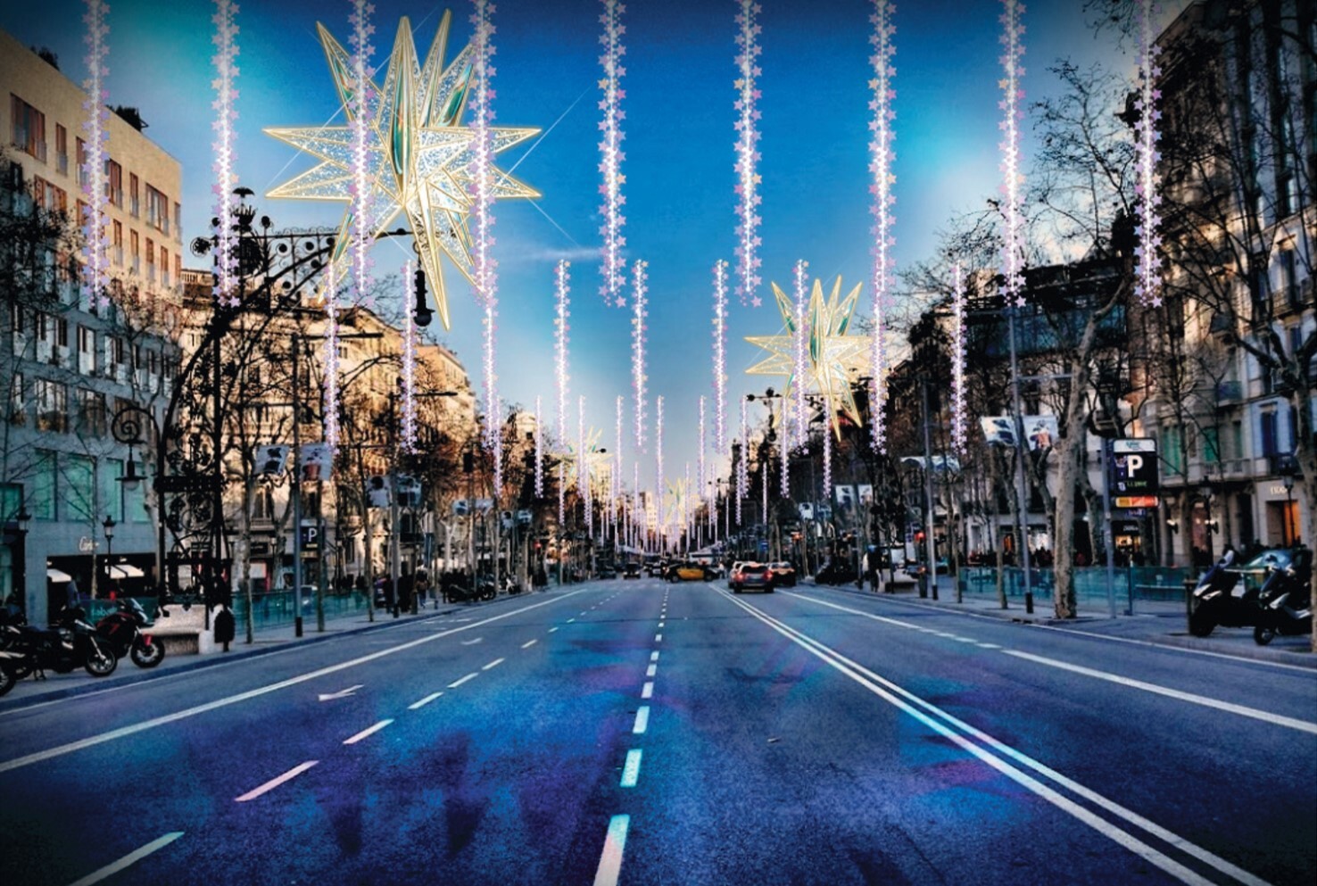 Paseo de Gracia by Gratis in Barcelona