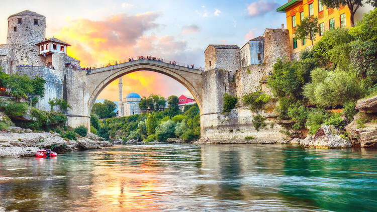 Mostar bridge, Bosnia