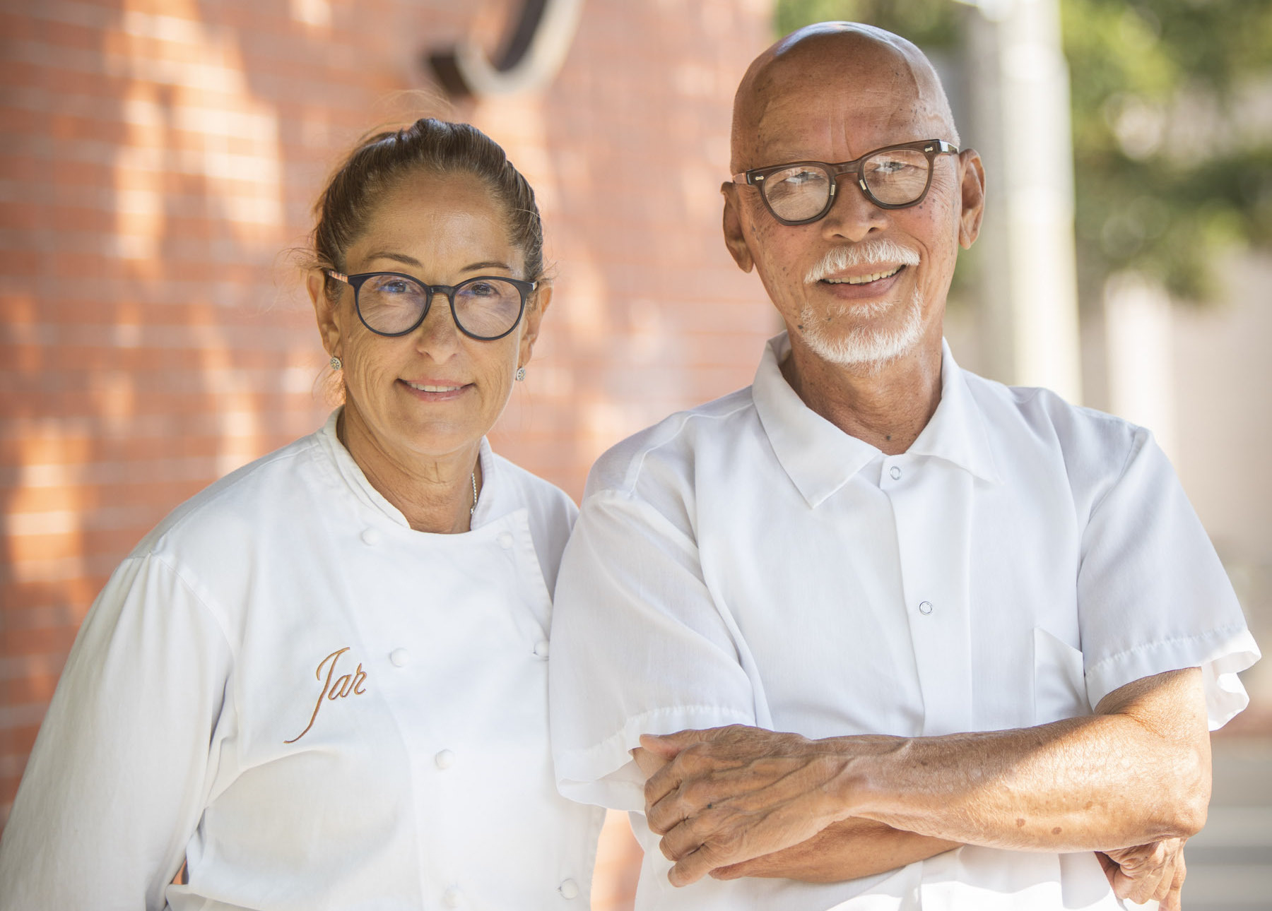 Suzanne Tracht and Preech Narkthong: Tracht and Narkthong met in the late '90s and have been culinarily inseparable ever since.