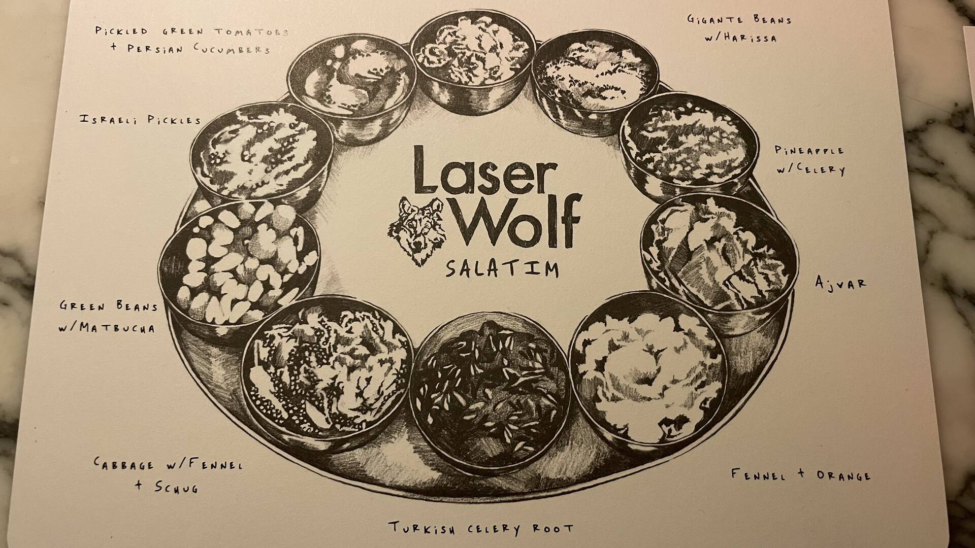 Review Laser Wolf restaurant Brooklyn NY