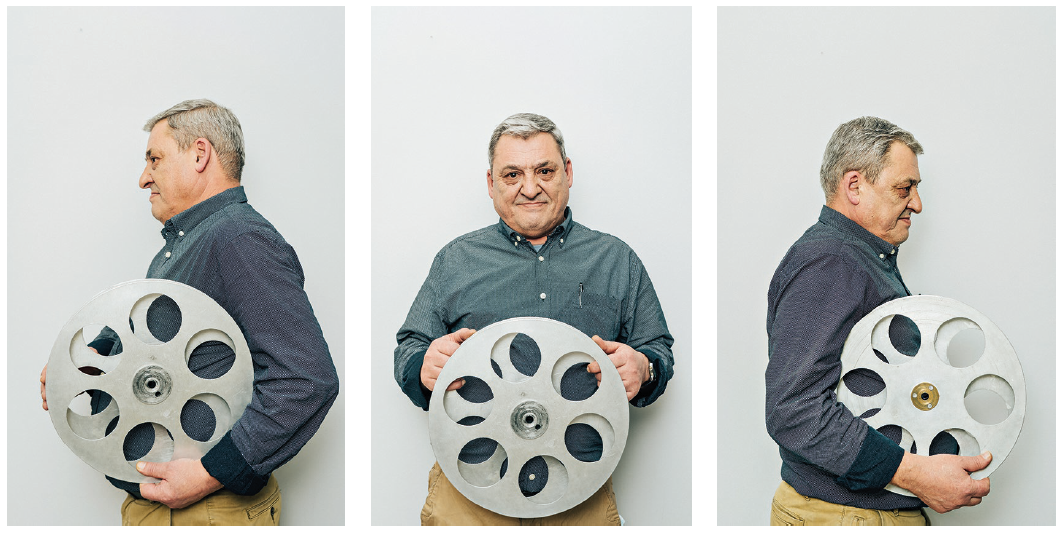 Herói da cidade: Carlos Souto, o projeccionista