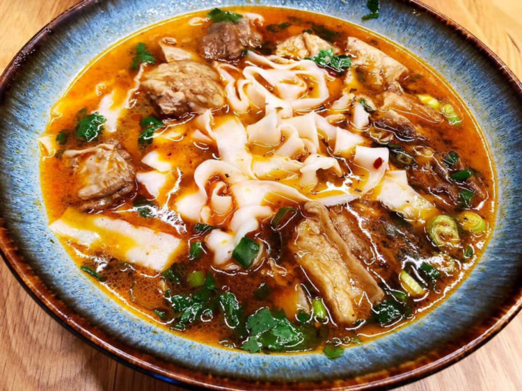 Main: Cold Splash Noodles from Shang Lamb Soup