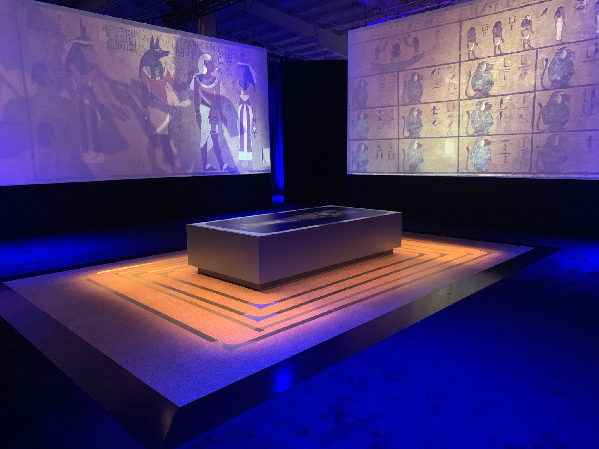Beyond King Tut immersive experience