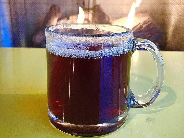 Hot cider at The Moonlighter