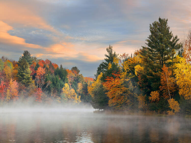 For hiking: Stowe, Vermont