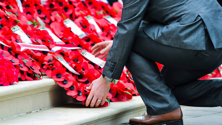 Remembrance,Sunday,Service,At,Belfast,City,Hall,Cenotap