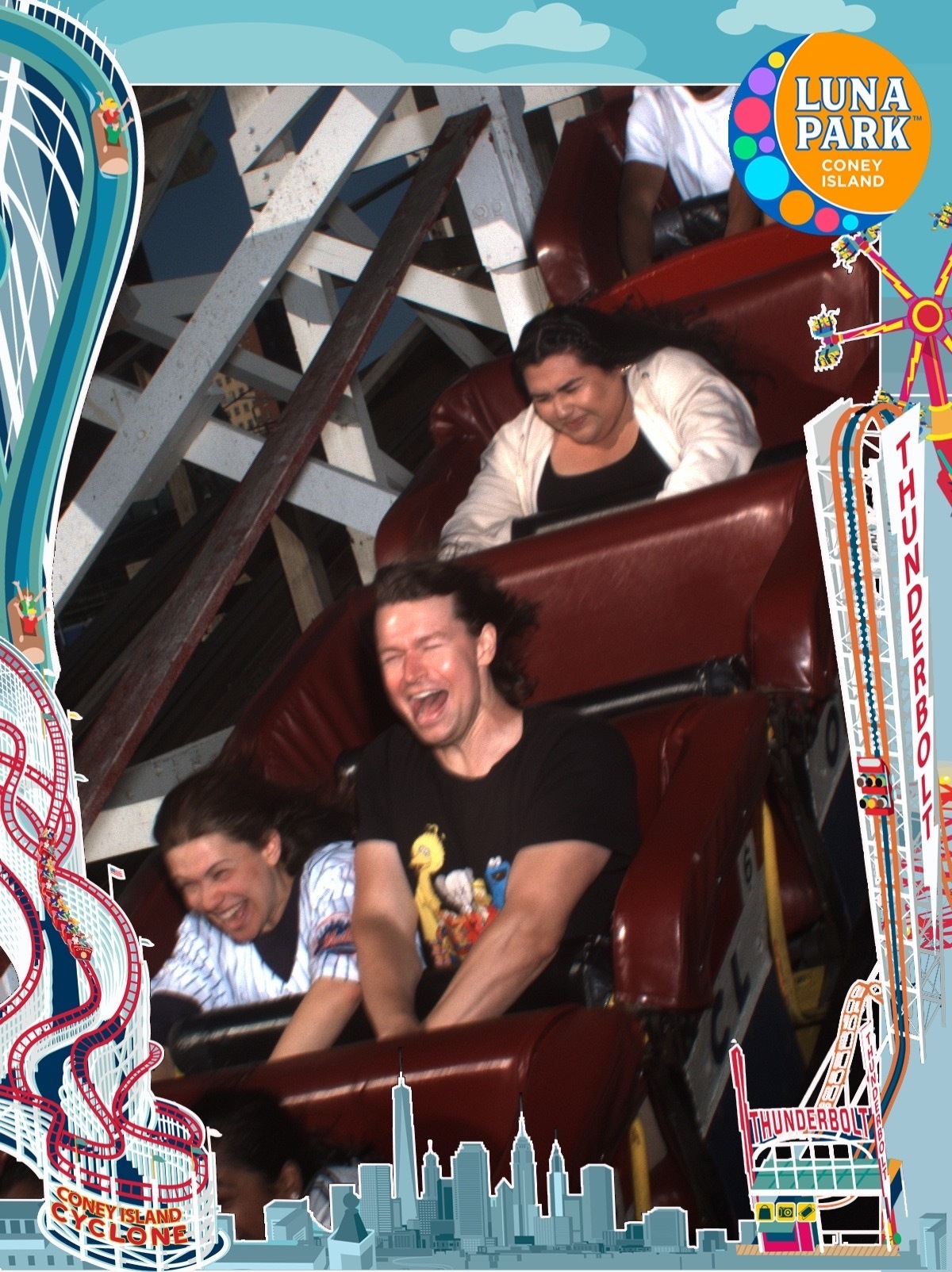 Coney Island Cyclone - Luna Park in Coney Island