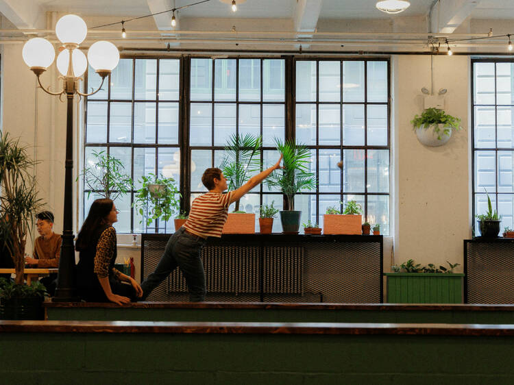 Get competitive at Brooklyn’s pétanque bar