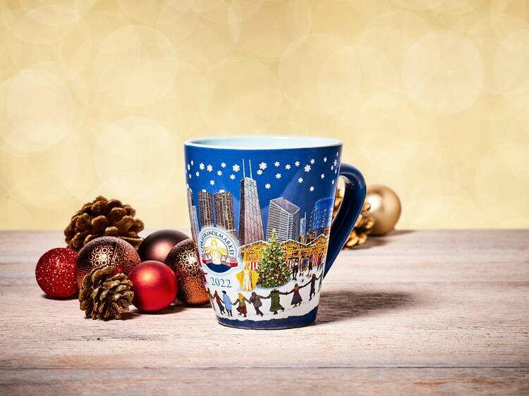 This year’s Christkindlmarket mug is once again not a boot