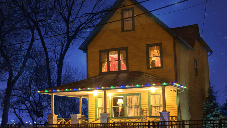 The house from the movie, "A Christmas Story", located in the Tremont Neighborhood of Cleveland, Ohio.