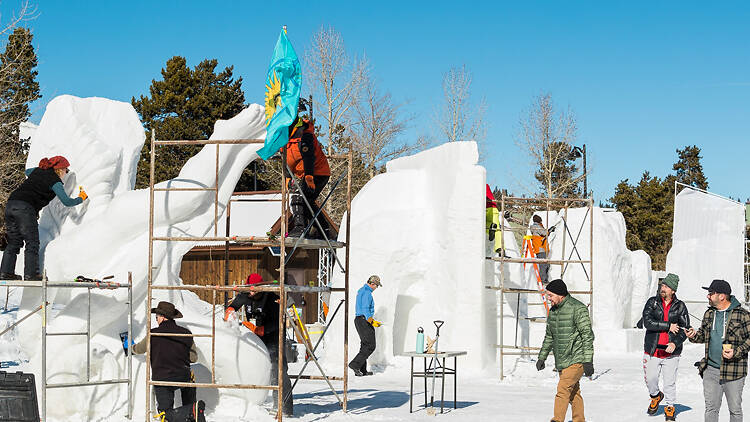 International Snow Sculpture Championships | Breckenridge, CO