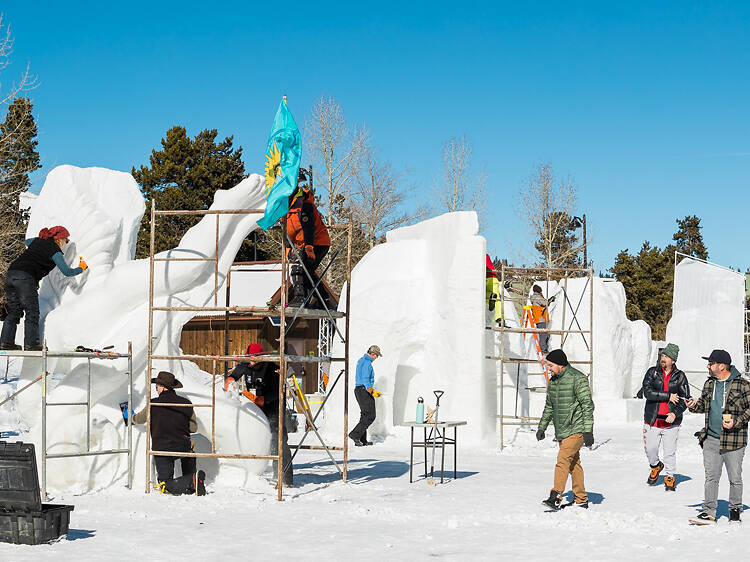 International Snow Sculpture Championships | Breckenridge, CO