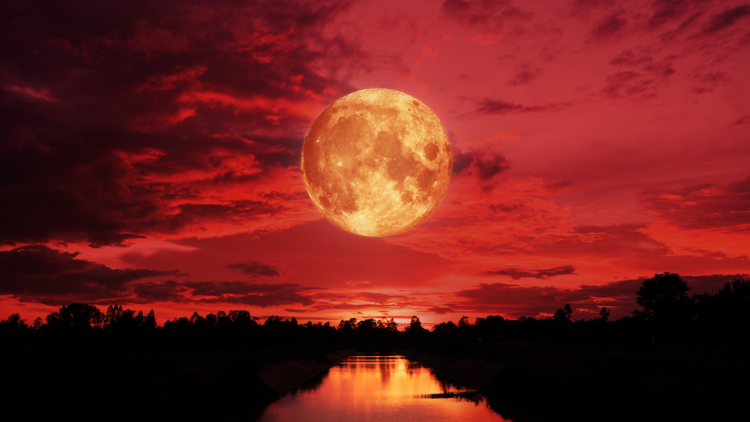 blood moon lunar eclipse boston