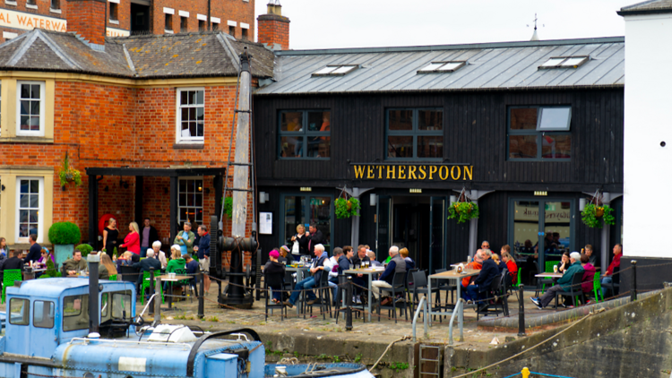 Wetherspoon pub in Gloucestershire